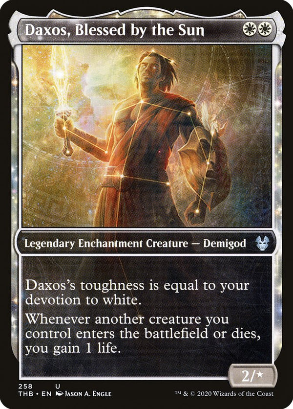 Daxos, Blessed by the Sun (Showcase) - Magic: The Gathering