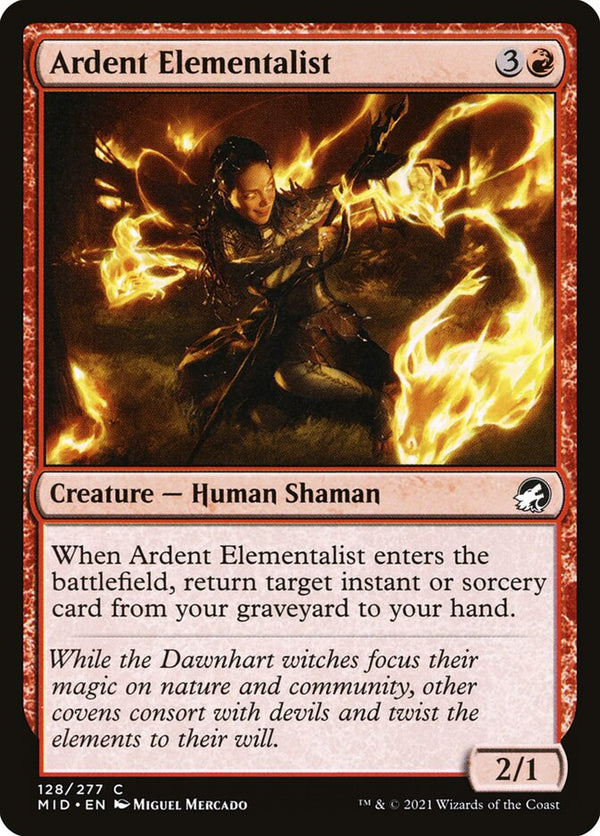 Ardent Elementalist - Magic: The Gathering