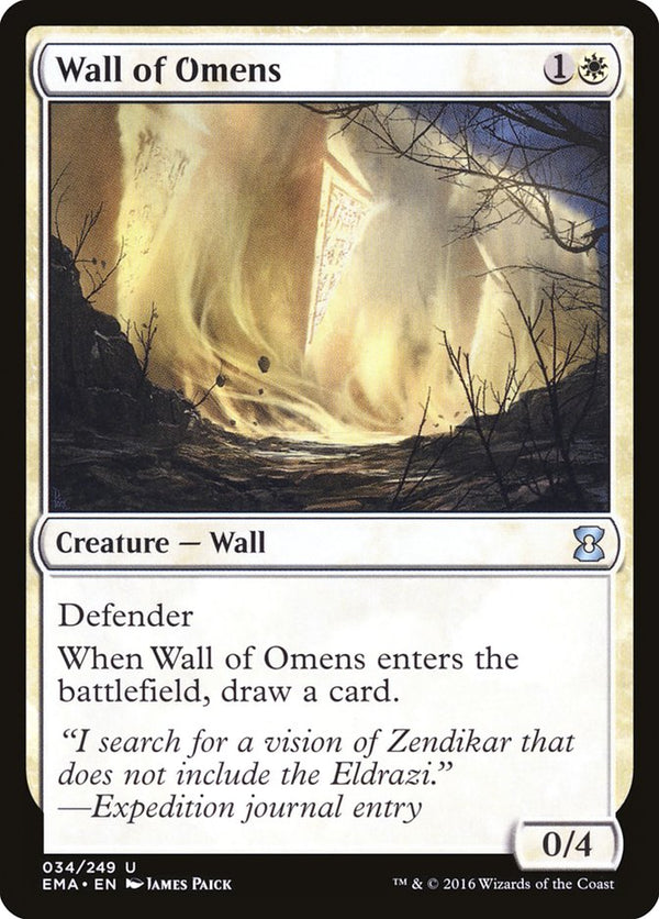 Wall of Omens - Magic: The Gathering