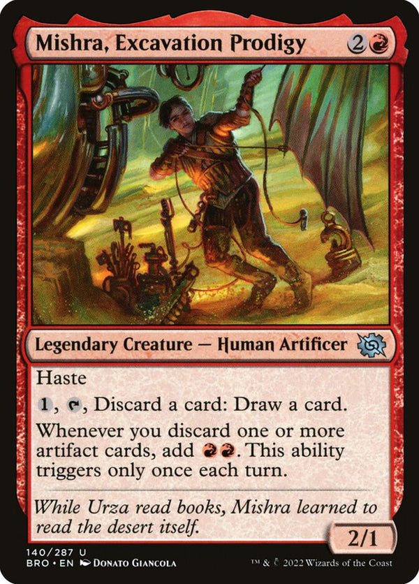 Mishra, Excavation Prodigy - Magic: The Gathering