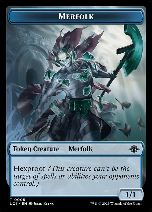 Merfolk Token (LCI 5) - Magic: The Gathering