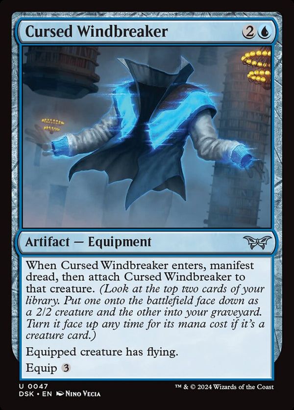 Cursed Windbreaker - Magic: The Gathering