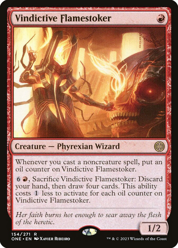 Vindictive Flamestoker - Magic: The Gathering