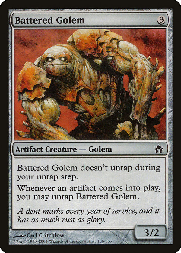 Battered Golem - Magic: The Gathering