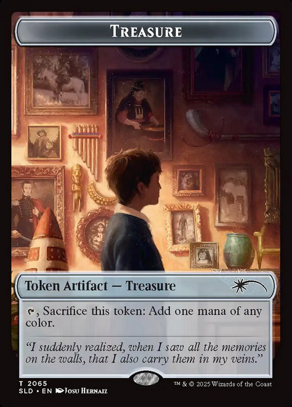 Treasure Token (2065) - Magic: The Gathering