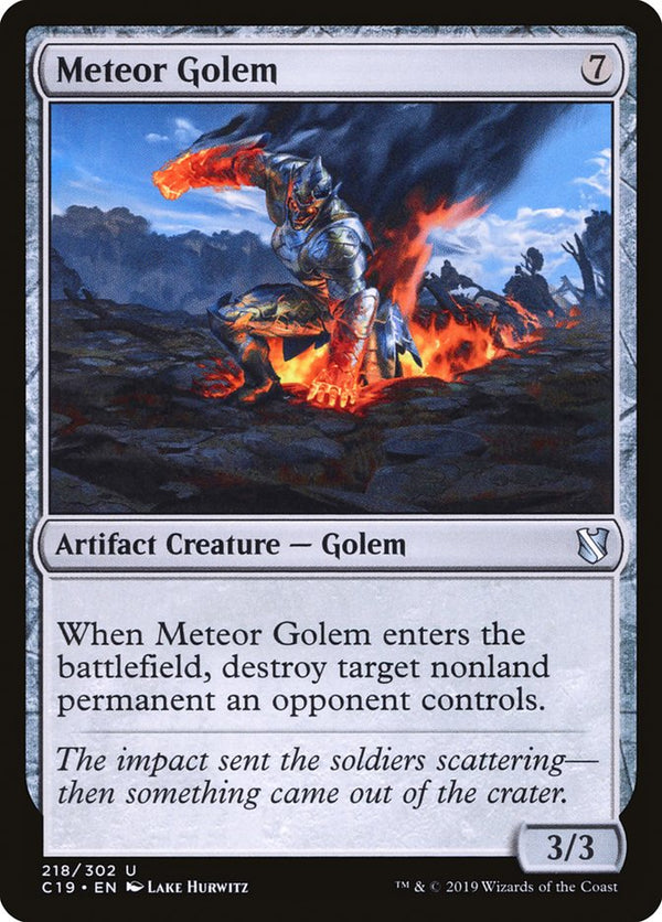 Meteor Golem - Magic: The Gathering