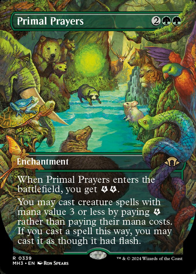 Primal Prayers (Borderless)