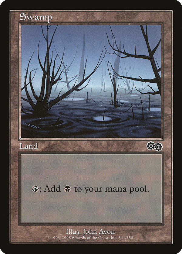 Swamp (341) - Magic: The Gathering