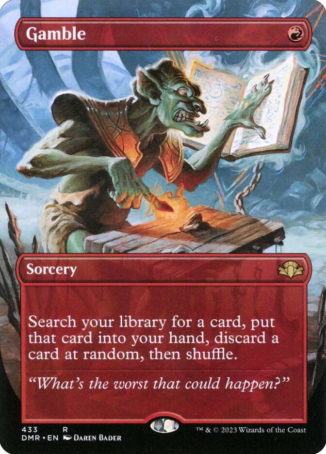 Gamble (Borderless)