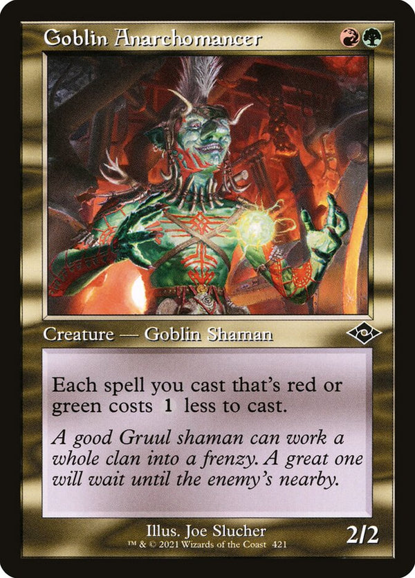 Goblin Anarchomancer (Retro Frame) - Magic: The Gathering