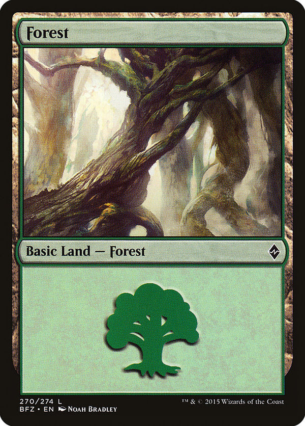 Forest (270) - Magic: The Gathering