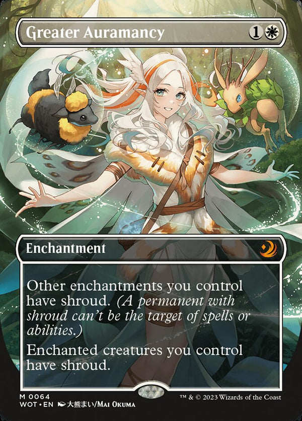 Greater Auramancy (Anime Borderless) - Magic: The Gathering