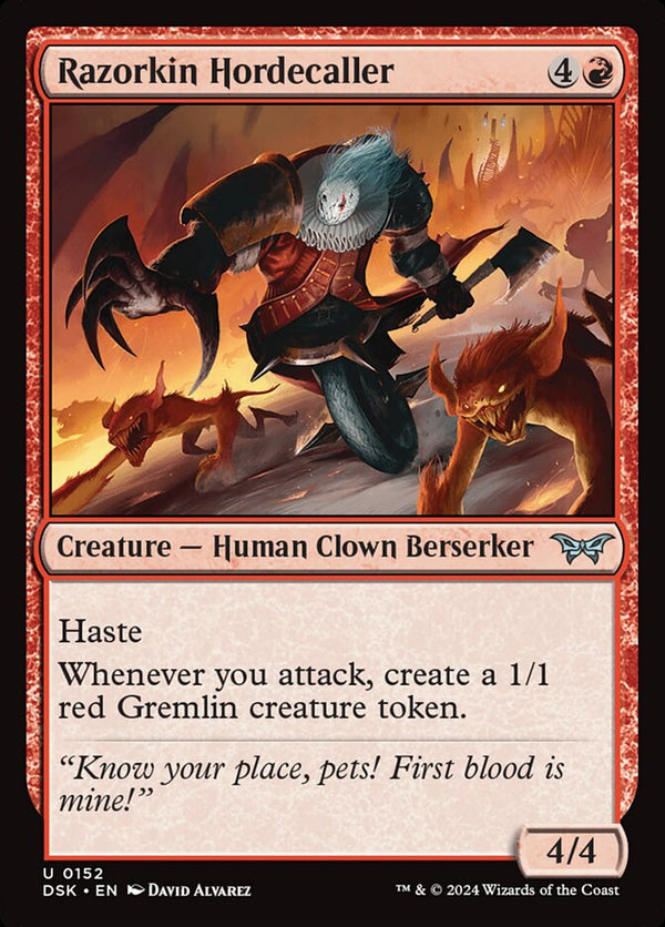 Razorkin Hordecaller - Magic: The Gathering