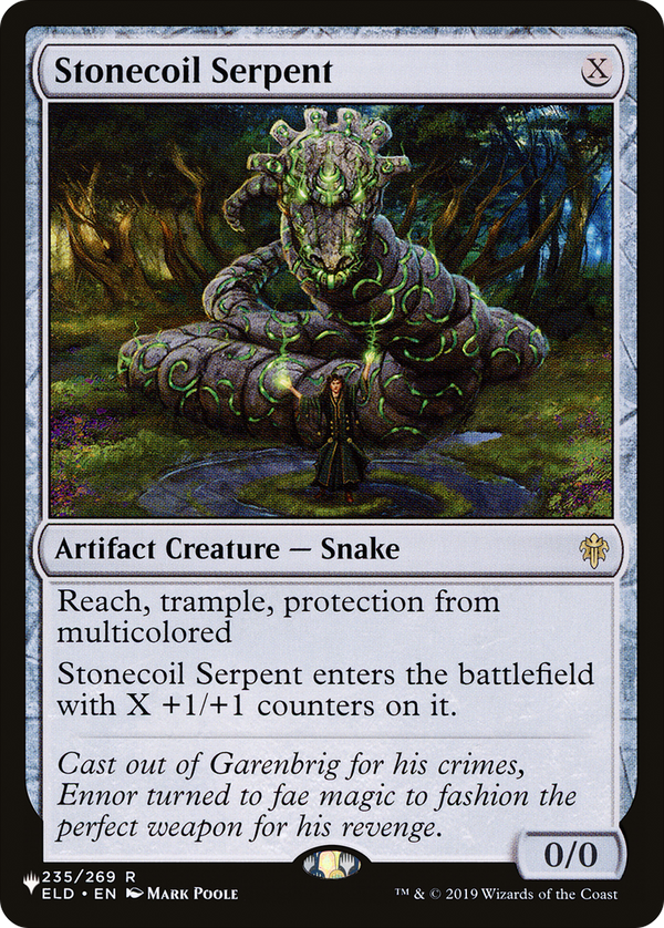 Stonecoil Serpent [The List] - Magic: The Gathering