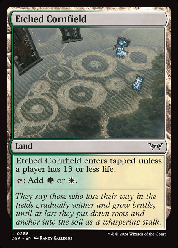 Etched Cornfield - Magic: The Gathering
