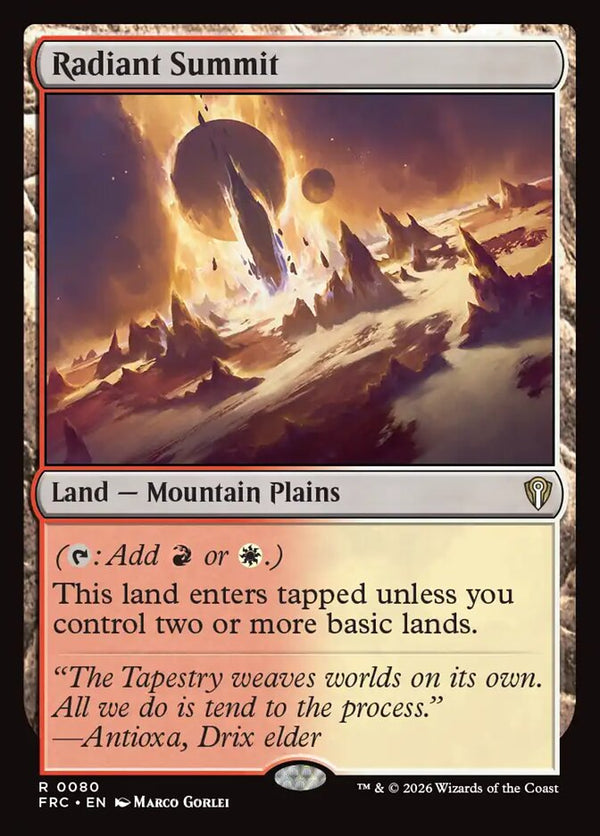 Radiant Summit (FRC 80) - Magic: The Gathering