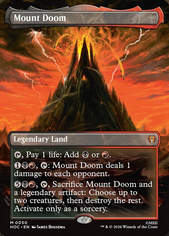Mount Doom (Borderless)