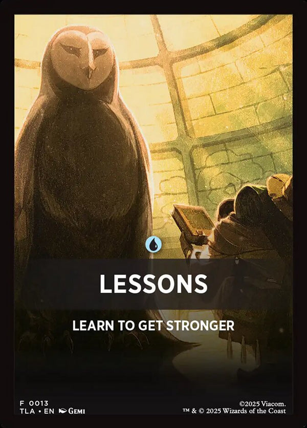 Lessons Theme Card - Magic: The Gathering
