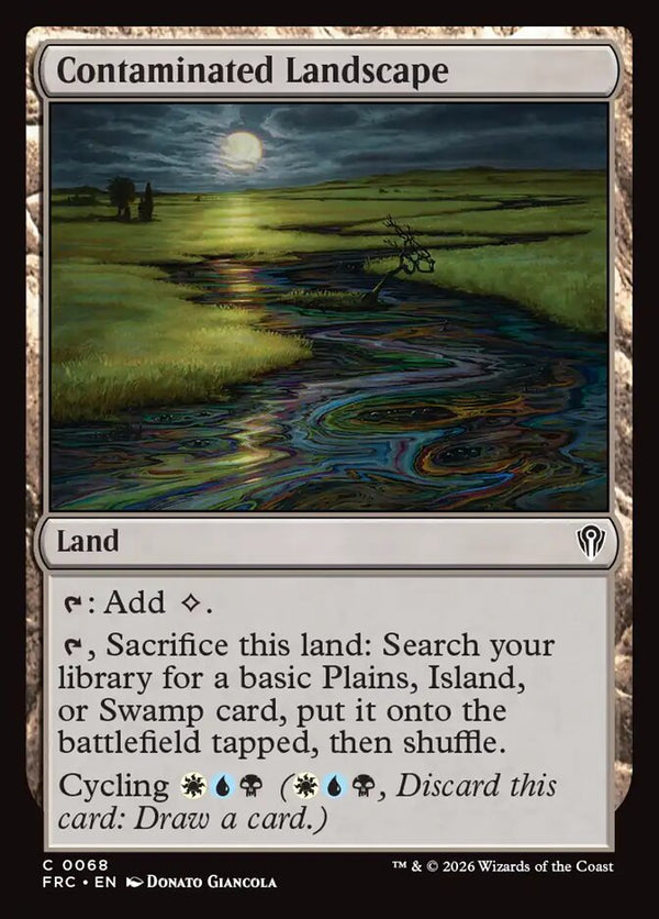 Contaminated Landscape (FRC 68) - Magic: The Gathering