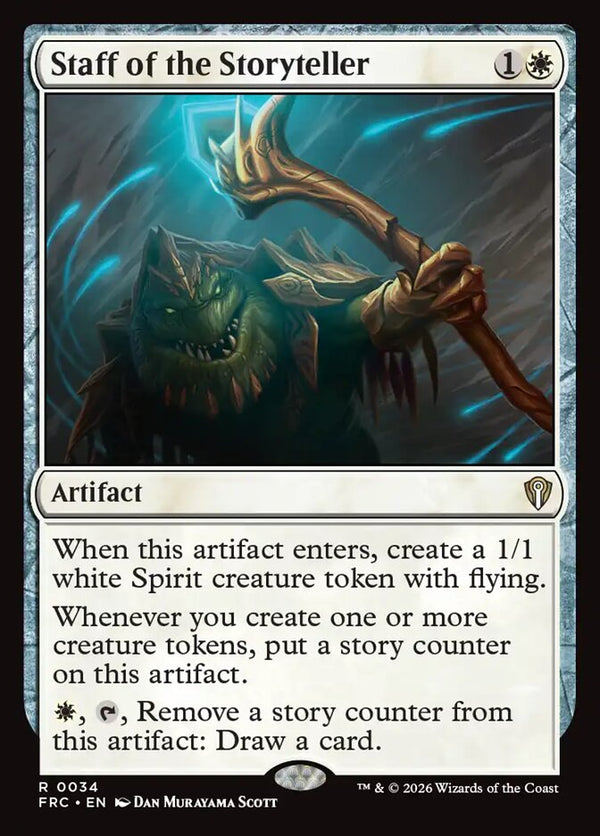 Staff of the Storyteller (FRC 34) - Magic: The Gathering