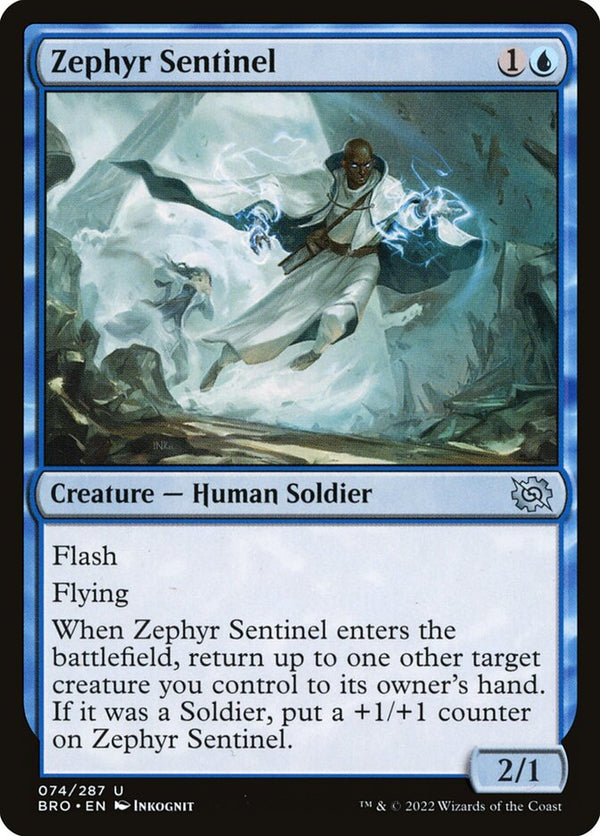 Zephyr Sentinel - Magic: The Gathering
