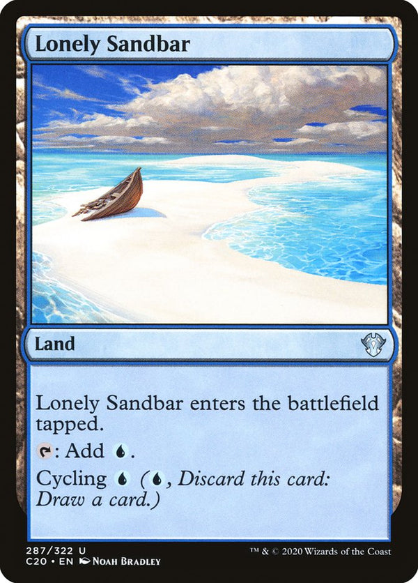 Lonely Sandbar - Magic: The Gathering