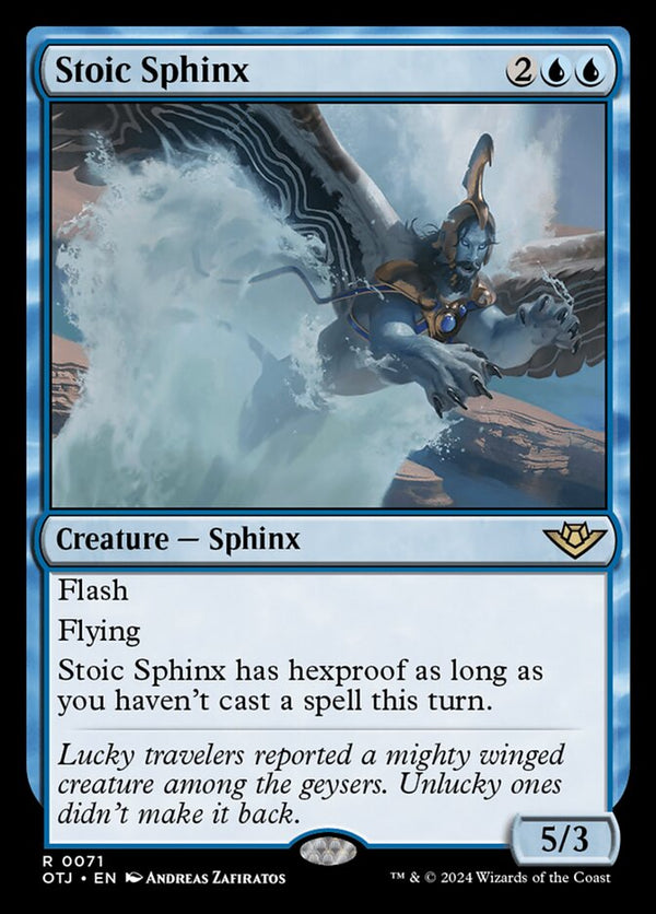 Stoic Sphinx - Magic: The Gathering
