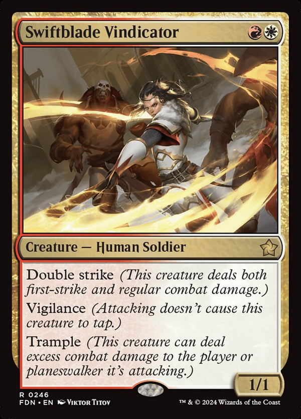 Swiftblade Vindicator - Magic: The Gathering