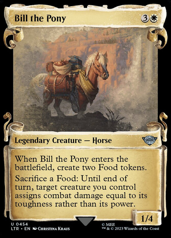 Bill the Pony (Showcase Scrolls) - Magic: The Gathering