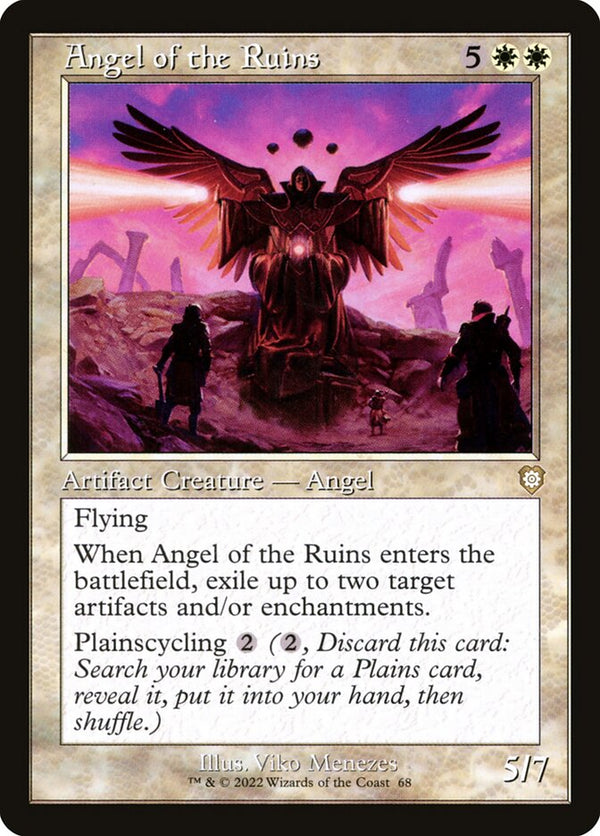 Angel of the Ruins (Retro Frame) - Magic: The Gathering