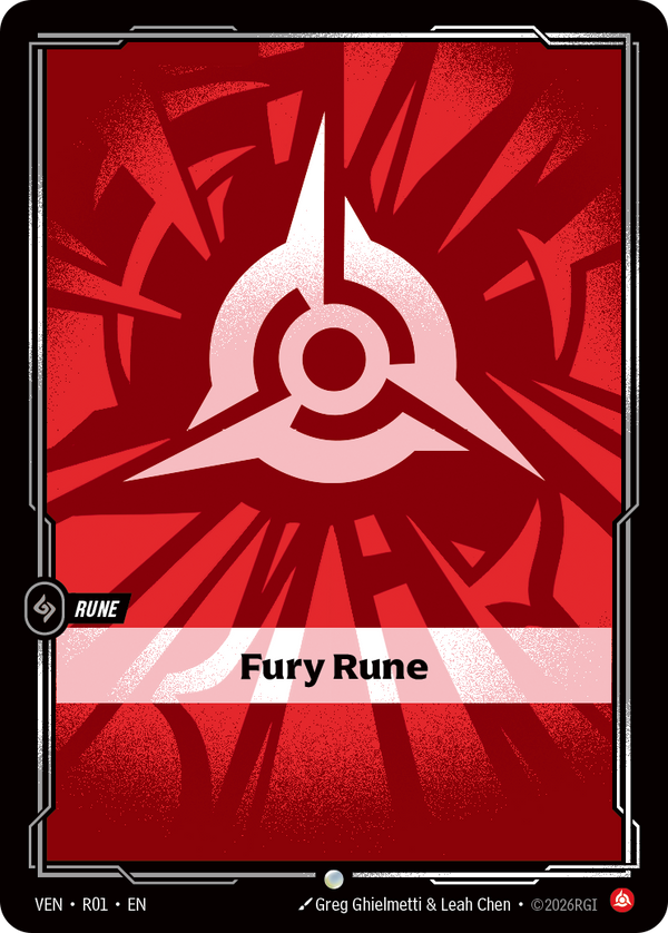 Fury Rune - Riftbound: League of Legends TCG