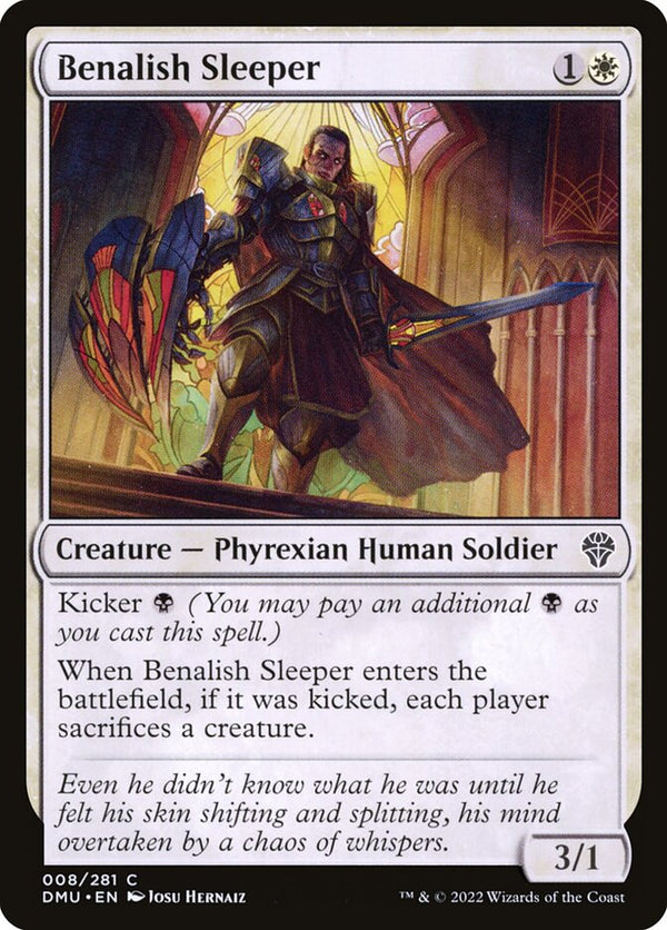 Benalish Sleeper - Magic: The Gathering