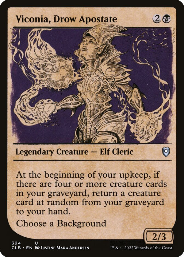 Viconia, Drow Apostate (Showcase) - Magic: The Gathering