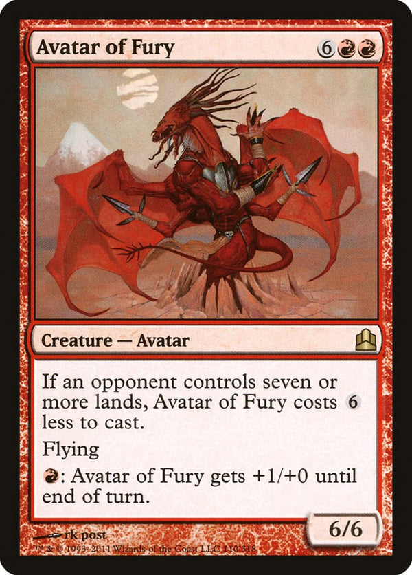 Avatar of Fury - Magic: The Gathering