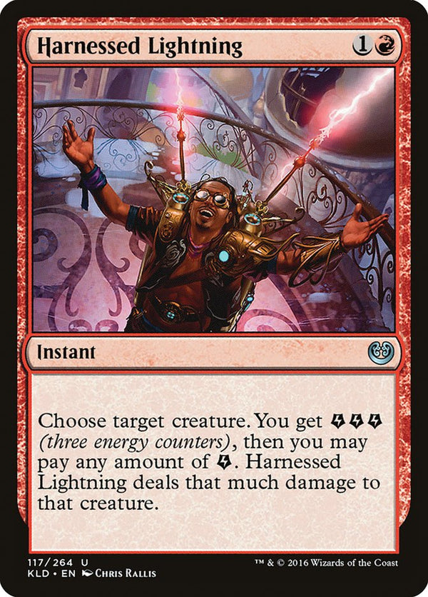 Harnessed Lightning - Magic: The Gathering