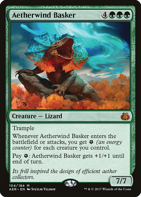 Aetherwind Basker - Magic: The Gathering