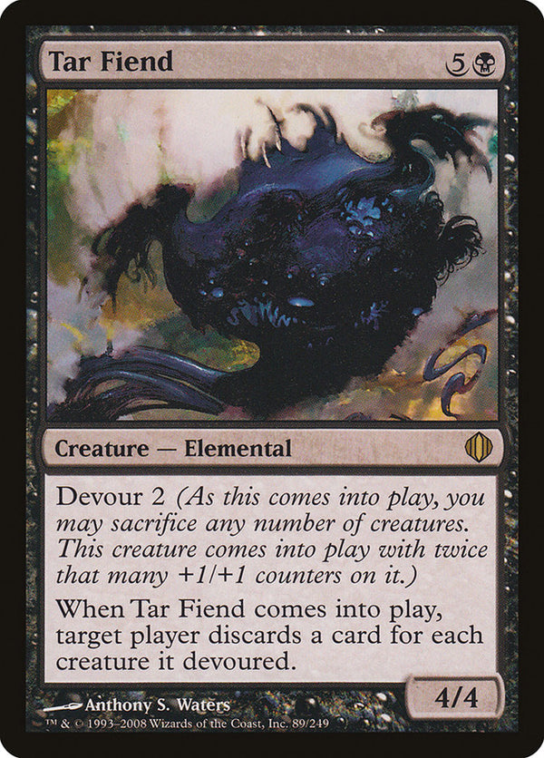 Tar Fiend - Magic: The Gathering