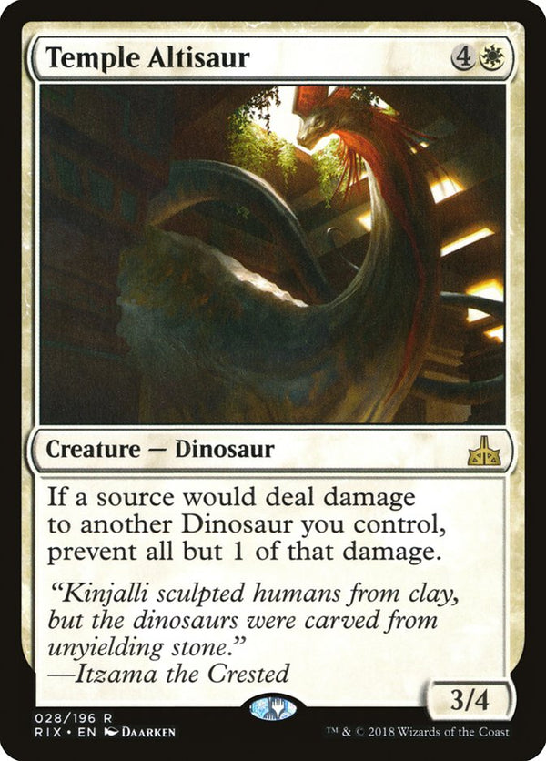 Temple Altisaur - Magic: The Gathering