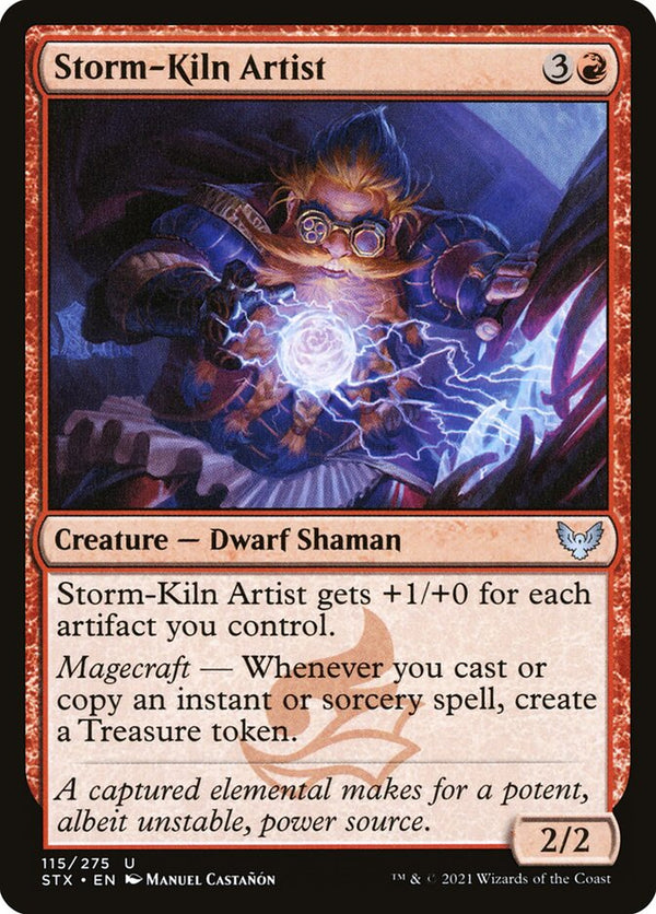 Storm-Kiln Artist - Magic: The Gathering