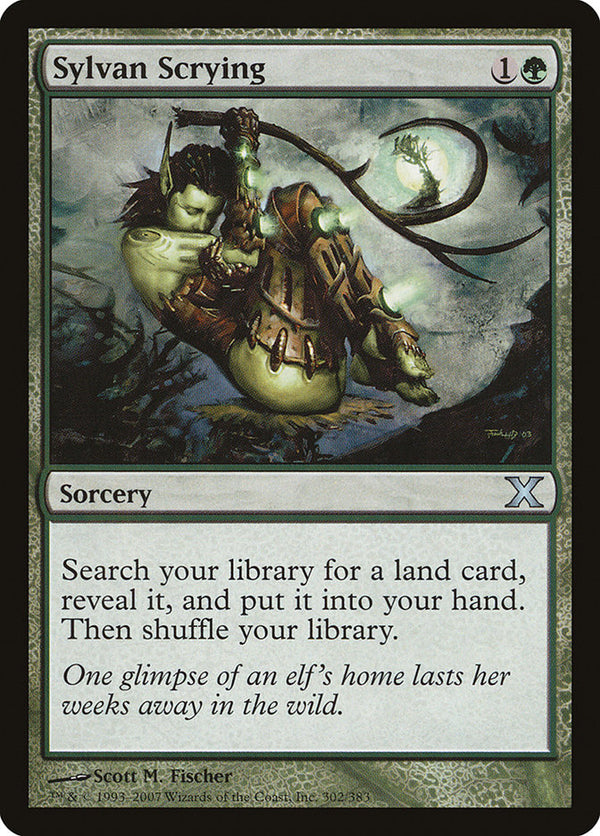 Sylvan Scrying - Magic: The Gathering