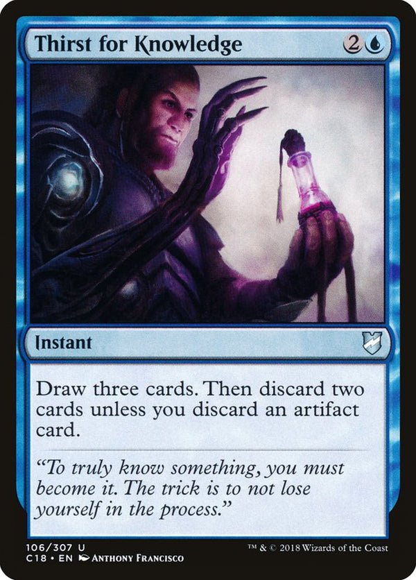 Thirst for Knowledge - Magic: The Gathering