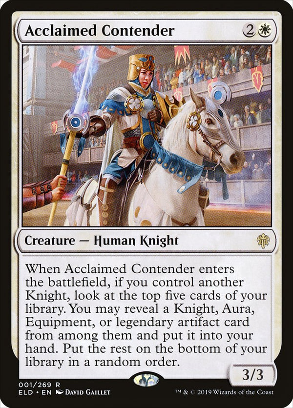 Acclaimed Contender - Magic: The Gathering