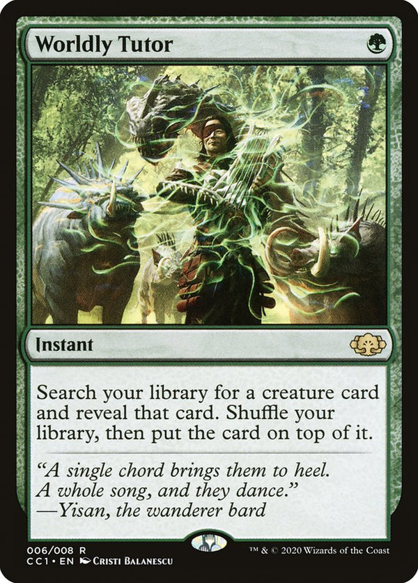 Worldly Tutor - Magic: The Gathering