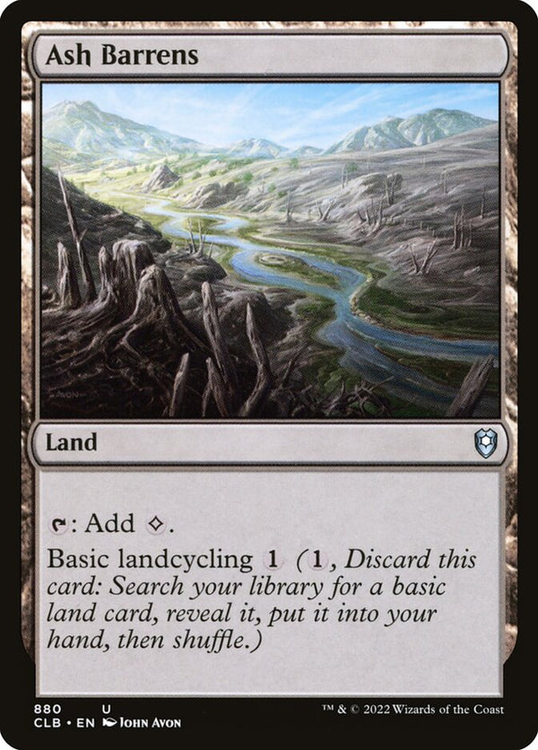 Ash Barrens - Magic: The Gathering
