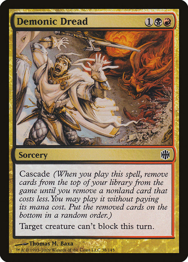 Demonic Dread - Magic: The Gathering