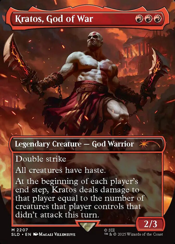 Kratos, God of War - Magic: The Gathering
