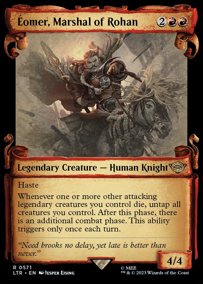 Eomer, Marshal of Rohan (Showcase Scrolls)