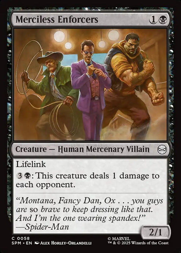 Merciless Enforcers - Magic: The Gathering
