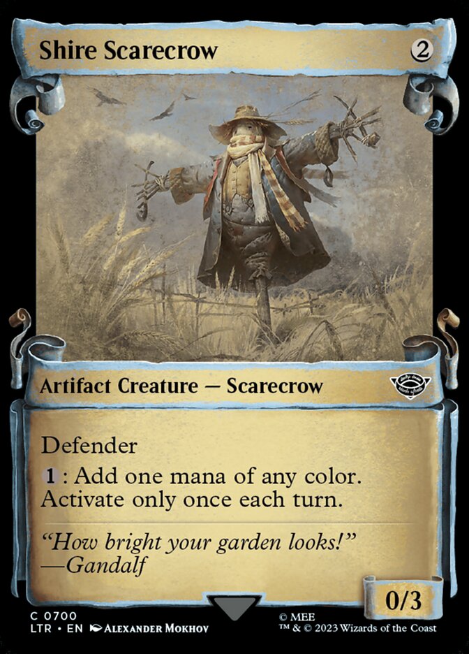 Shire Scarecrow (Showcase Scrolls)