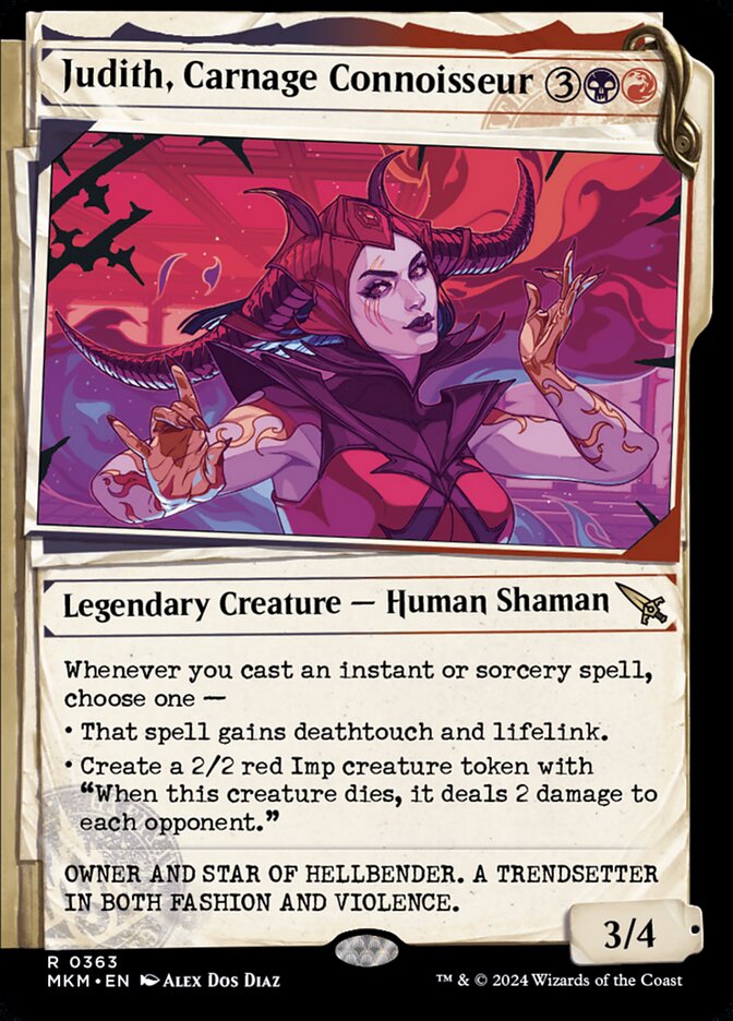 Judith, Carnage Connoisseur (Showcase)